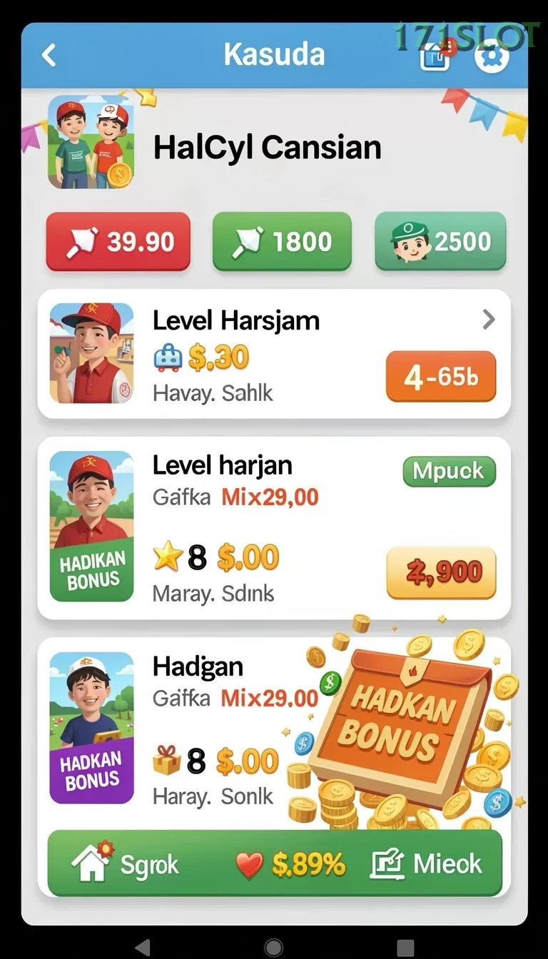 Cuplikan layar MEGA388 — pengaturan akun