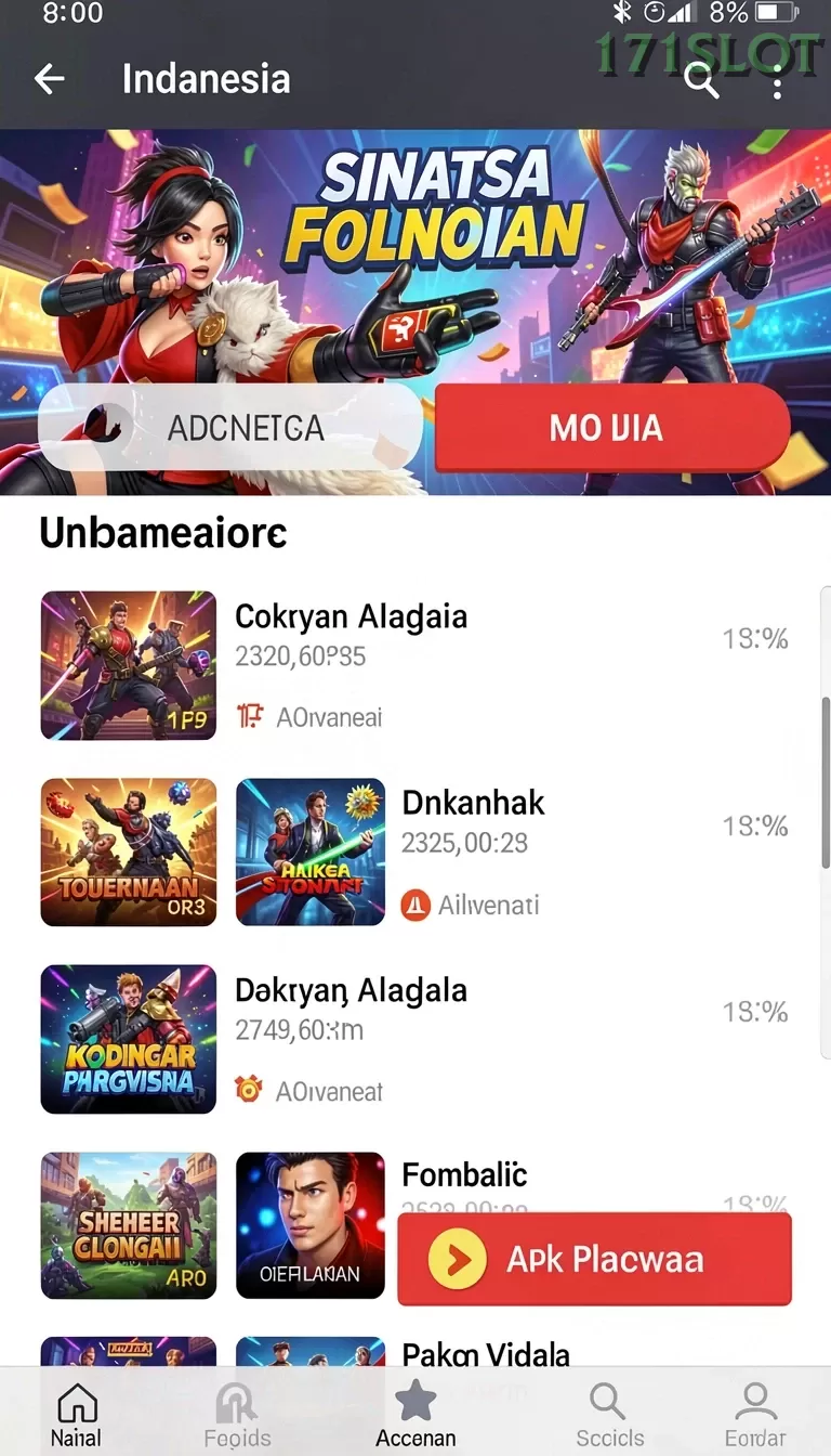 Cuplikan layar QQSTAR88 — pengaturan akun