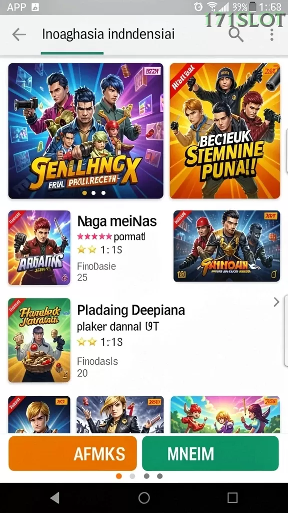 Cuplikan layar MACANTOGEL — halaman utama